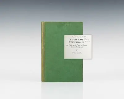 Choice of Techniques: An Aspect of the Theory of Planned Economic Development.