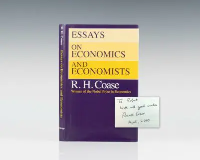 Essays on Economics and Economists.
