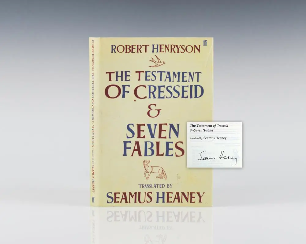 Robert Henryson The Testament of Cresseid & Seven Fables.