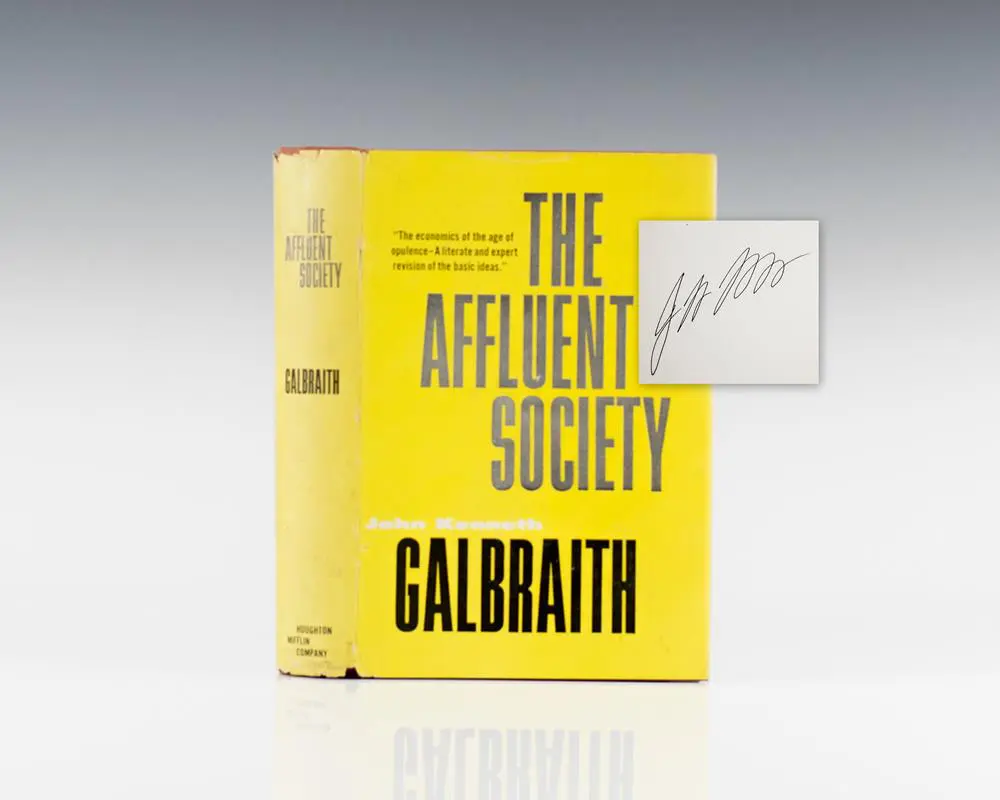 The Affluent Society.