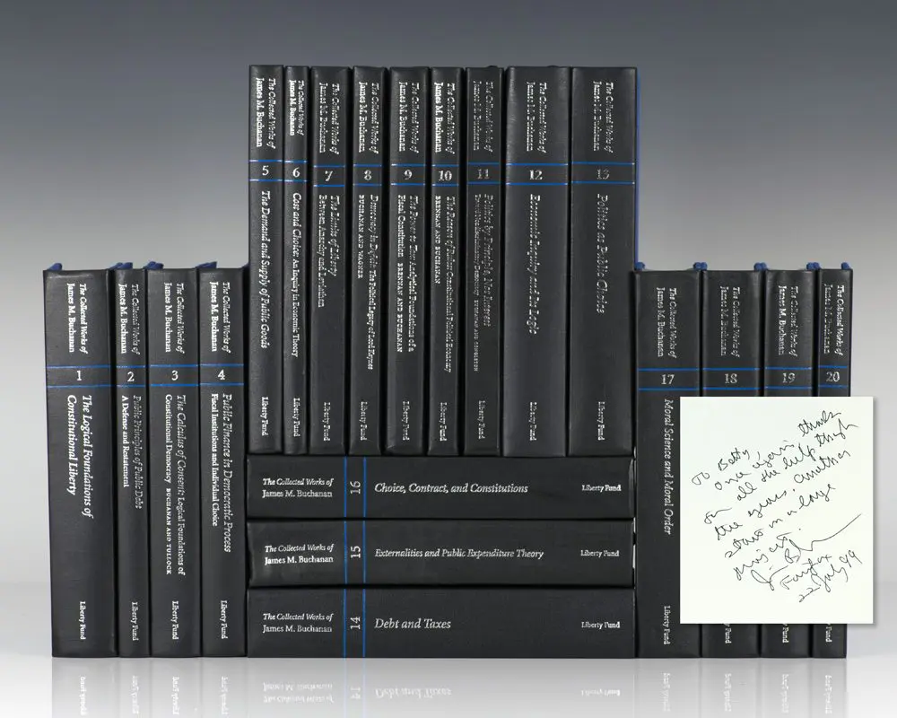 The Collected Works of James M. Buchanan.