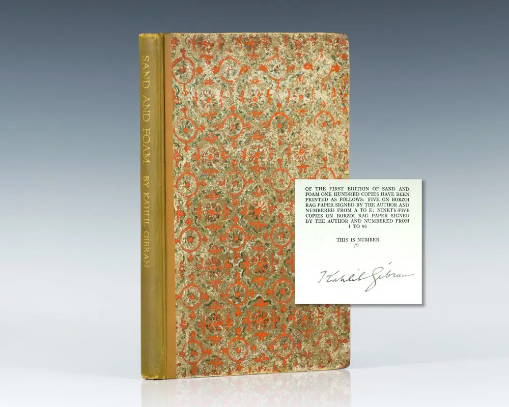 Sand and Foam: A Book of Aphorisms.