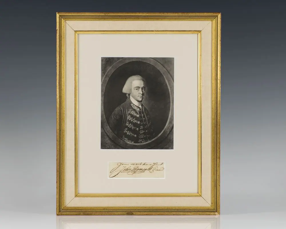 John Hancock Signature.