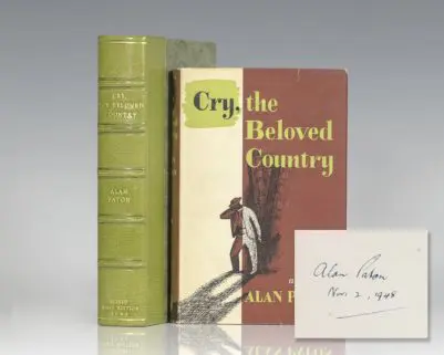 Cry, the Beloved Country: A Story of Comfort in Desolation.