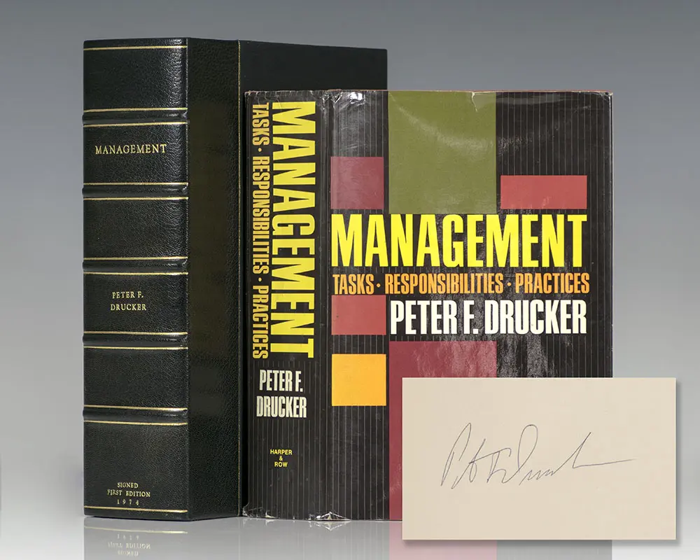 Management: Tasks, Responsibilities, Practices.