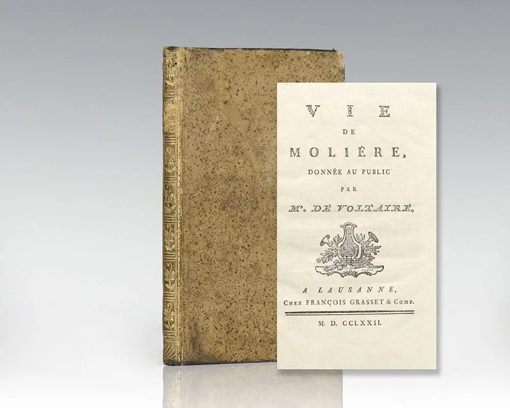 Vie de Moliere.