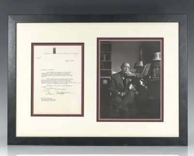 Autographed Letter Signed From Carl Haverlin To Igor Stravinsky.