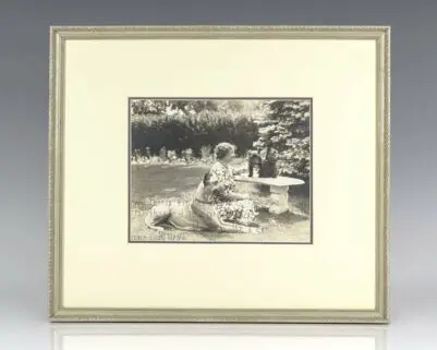 Helen Keller Signed Photograph.