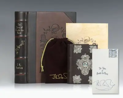 The Tales of Beedle the Bard. Translated from the Original Runes by Hermione Granger. With Commentary by Professor Albus Dumbledore.