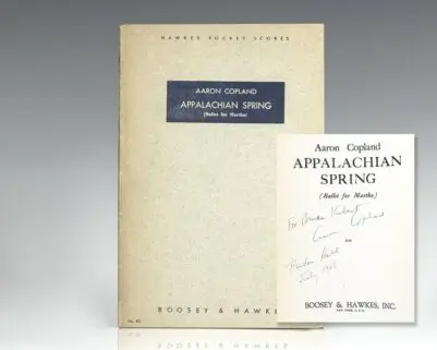 Appalachian Spring. (Ballet for Martha).
