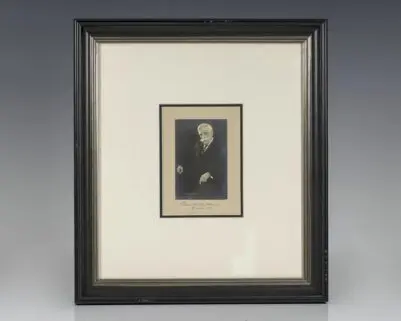 Justice Oliver Wendell Holmes, Jr. Signed Photograph.