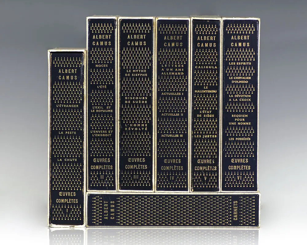 Oeuvres Completes de Albert Camus.