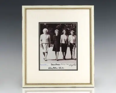 Five First Ladies Signed Photograph.