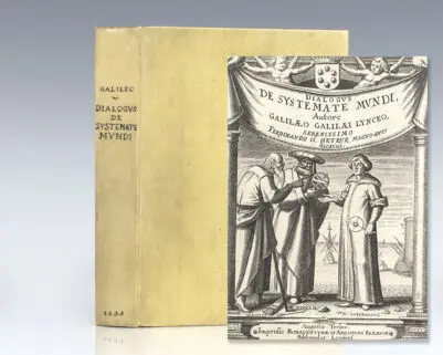 Systema Cosmicum in Quo Quatuor Dialogis, de Duobus Maximis Mundi Systematibus, Ptolemaico et Copernicano. [Dialogue Concerning the Two Chief World Systems].