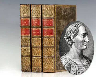 Commentaires de César, avec des Notes Historiques, Critiques et Militaires [Caesar's Comments, with Historical, Critical and Military Notes].