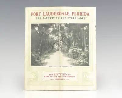 Fort Lauderdale, Florida: "Gateway to the Everglades".