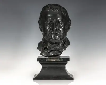 Ulysses S. Grant Bronze Bust.