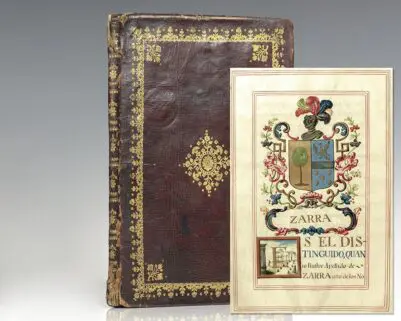 Don Ramon Zazo of Ortega Signed Patent of Nobility.