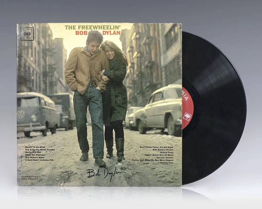The Freewheelin’ Bob Dylan.