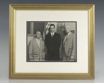 Howard Hughes Signed Photograph.