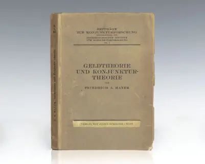 Geldtheorie Und Konjunkturtheorie. [Monetary Theory and the Trade Cycle].