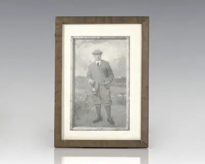 George Seymour Lyon Signed Portrait.