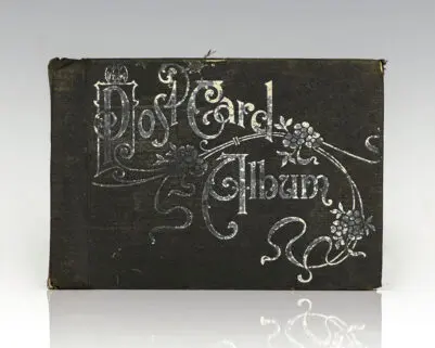 Antique Post Card Album.