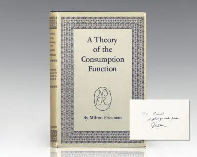 A Theory of the Consumption Function.