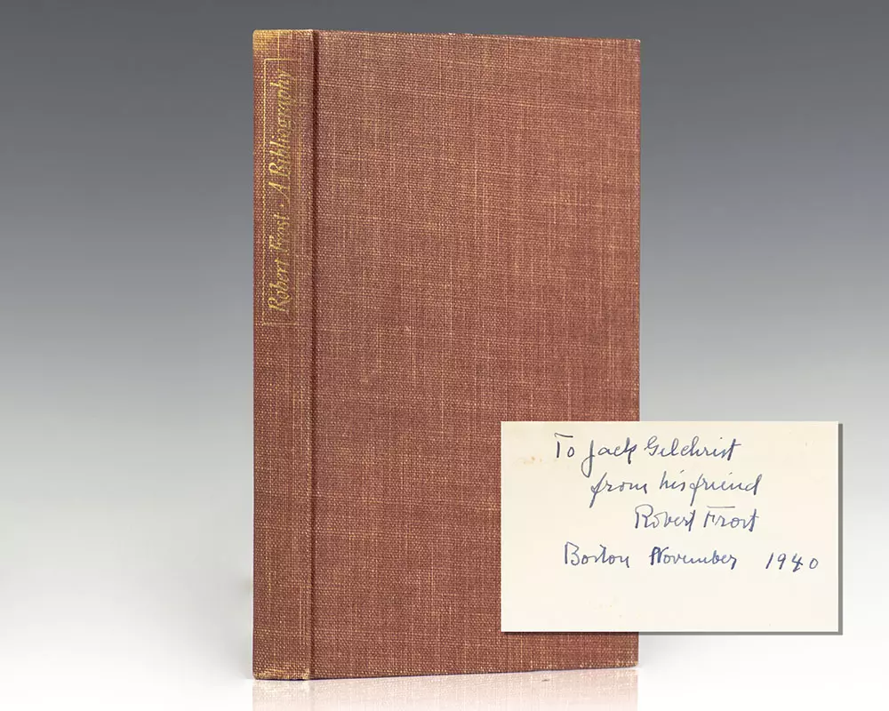 Robert Frost: A Bibliography.