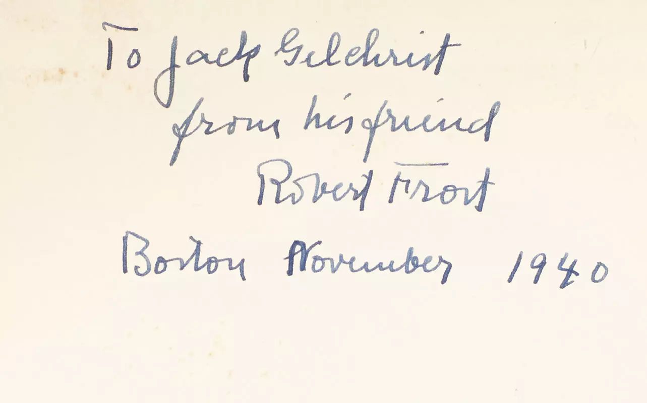 Robert Frost: A Bibliography.