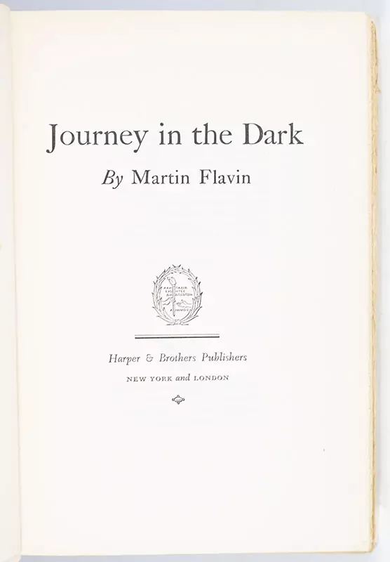 Journey in the Dark.