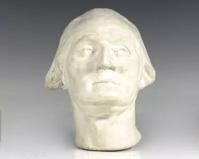 George Washington Houdon Bust Sculpture.