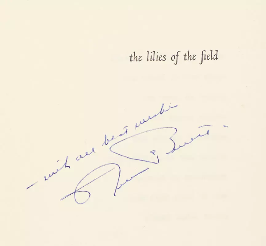 The Lilies of the Field.