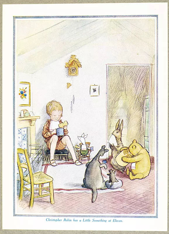 A. A. Milne and Ernest Shepard Signed Winnie-the-Pooh Print Collection.