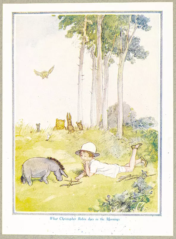 A. A. Milne and Ernest Shepard Signed Winnie-the-Pooh Print Collection.