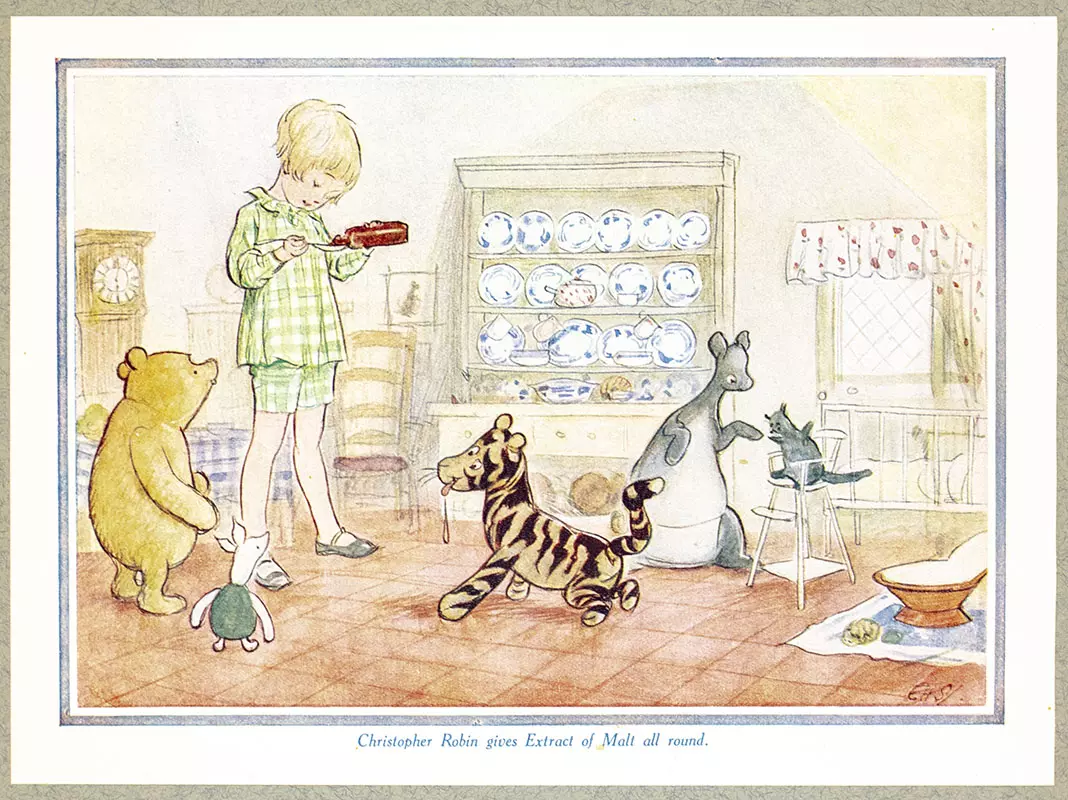 A. A. Milne and Ernest Shepard Signed Winnie-the-Pooh Print Collection.