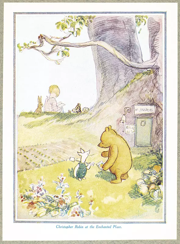 A. A. Milne and Ernest Shepard Signed Winnie-the-Pooh Print Collection.
