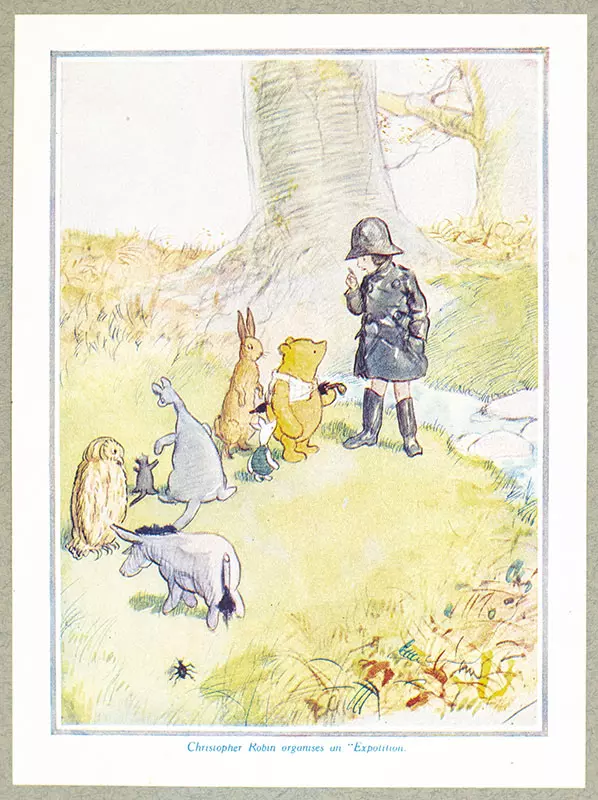 A. A. Milne and Ernest Shepard Signed Winnie-the-Pooh Print Collection.