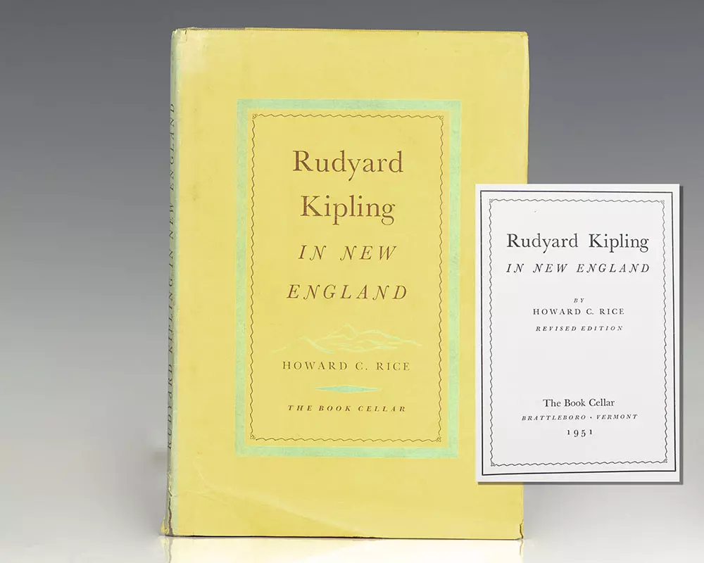 Rudyard Kipling in New England.
