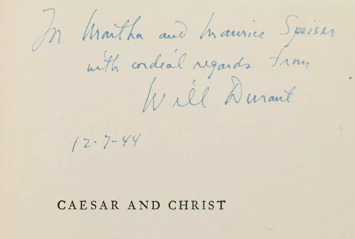 Caesar and Christ.