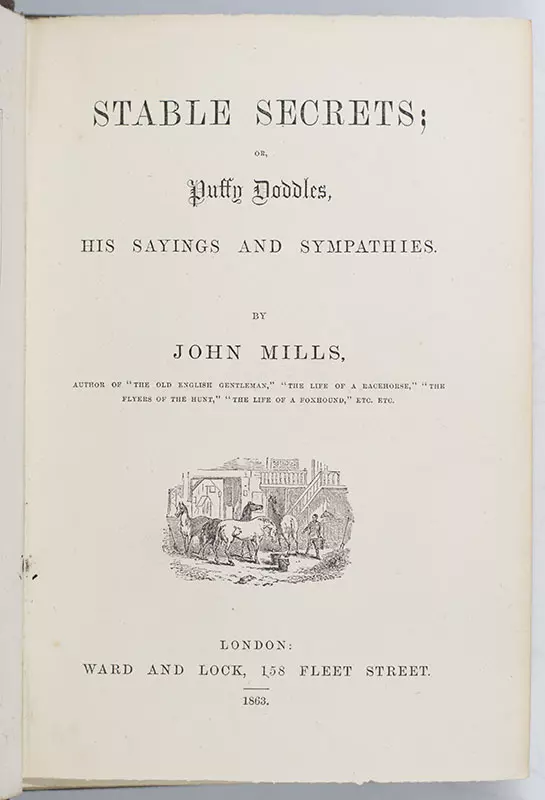 Stable Secrets; and Puffy Doddles, His Saying and Sympathies.