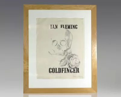 Goldfinger. [Original Richard Chopping Signed Printing Proof].