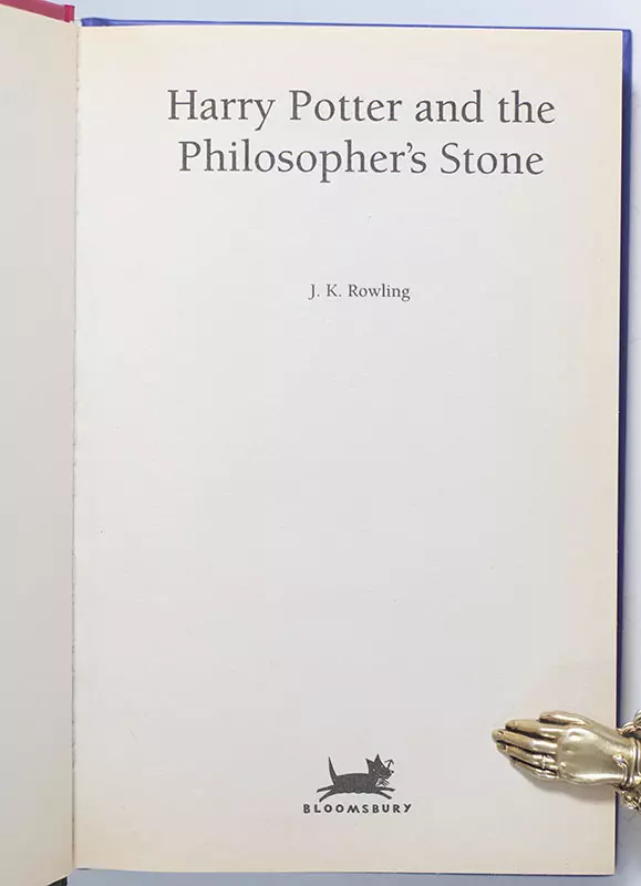 Harry Potter and the Philosopher’s Stone.