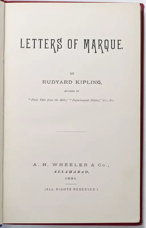 Letters of Marque.