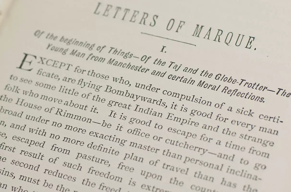 Letters of Marque.