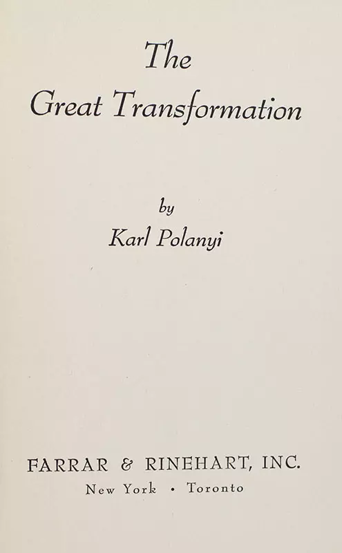 The Great Transformation.