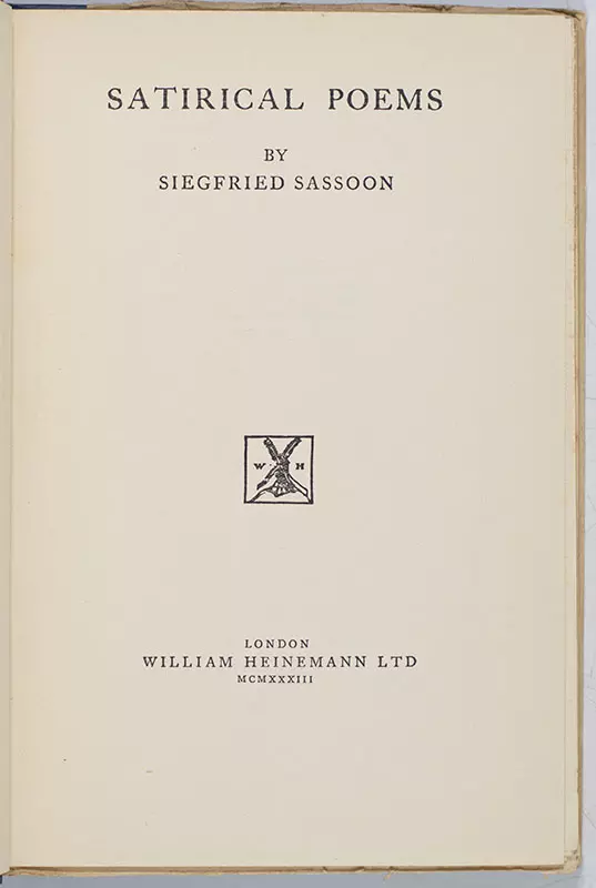 Satirical Poems.