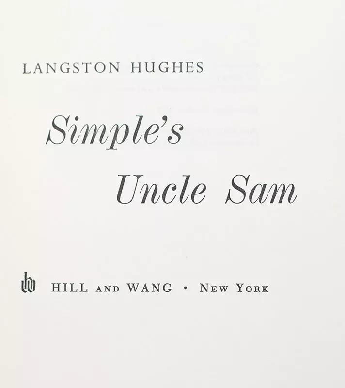Simple's Uncle Sam.