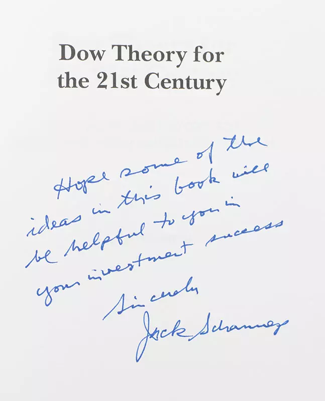 Dow Theory for the 21st Century: Technical Indicators For Improving Your Investment Results.
