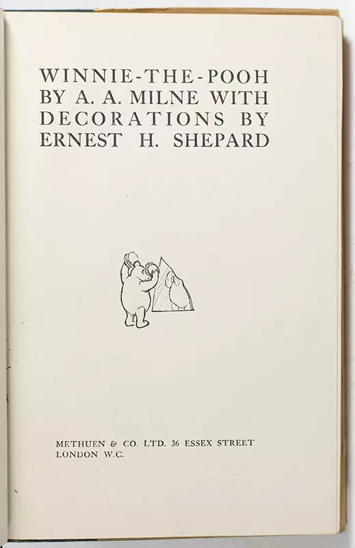 The Four Pooh Books: When We Were Very Young; Winnie-The-Pooh; Now We Are Six; The House At Pooh Corner.